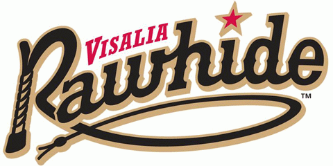 Visalia Rawhide 2009-Pres Primary Logo iron on paper